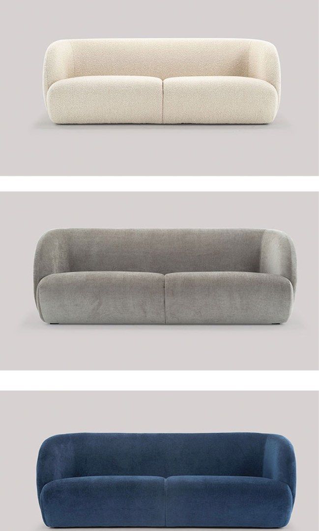 BENTON Modern Boucle Sofa