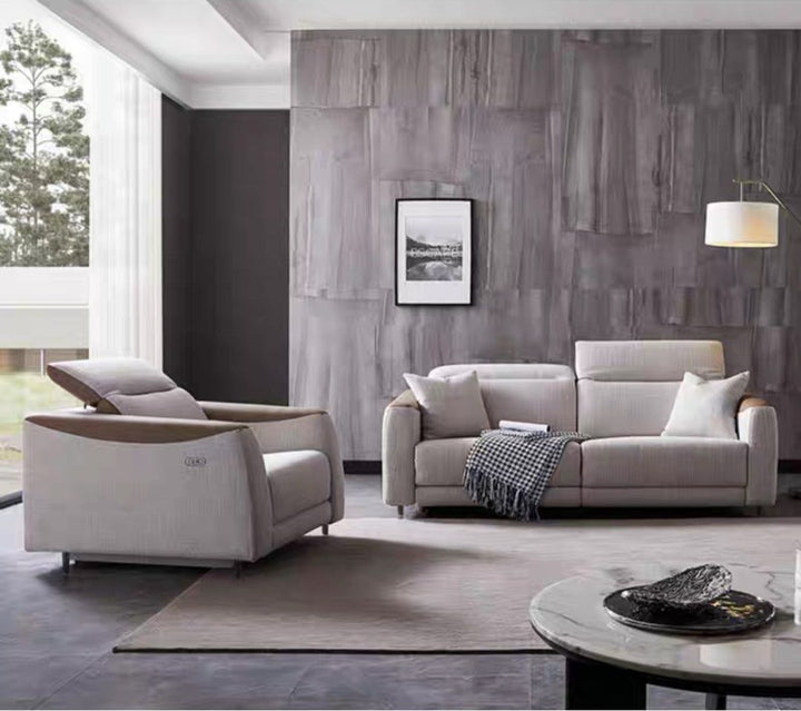 VARDON Modern Electric Recliner Sofa - Radical Homes Singapore