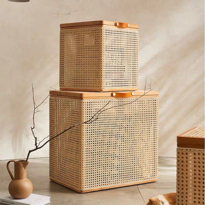 JEWUL Rattan Storage Box - Radical Homes Singapore