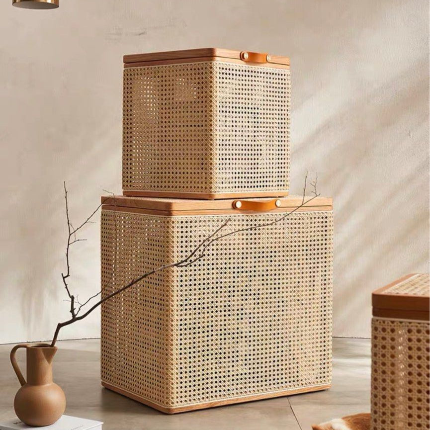 JEWUL Rattan Storage Box - Radical Homes Singapore