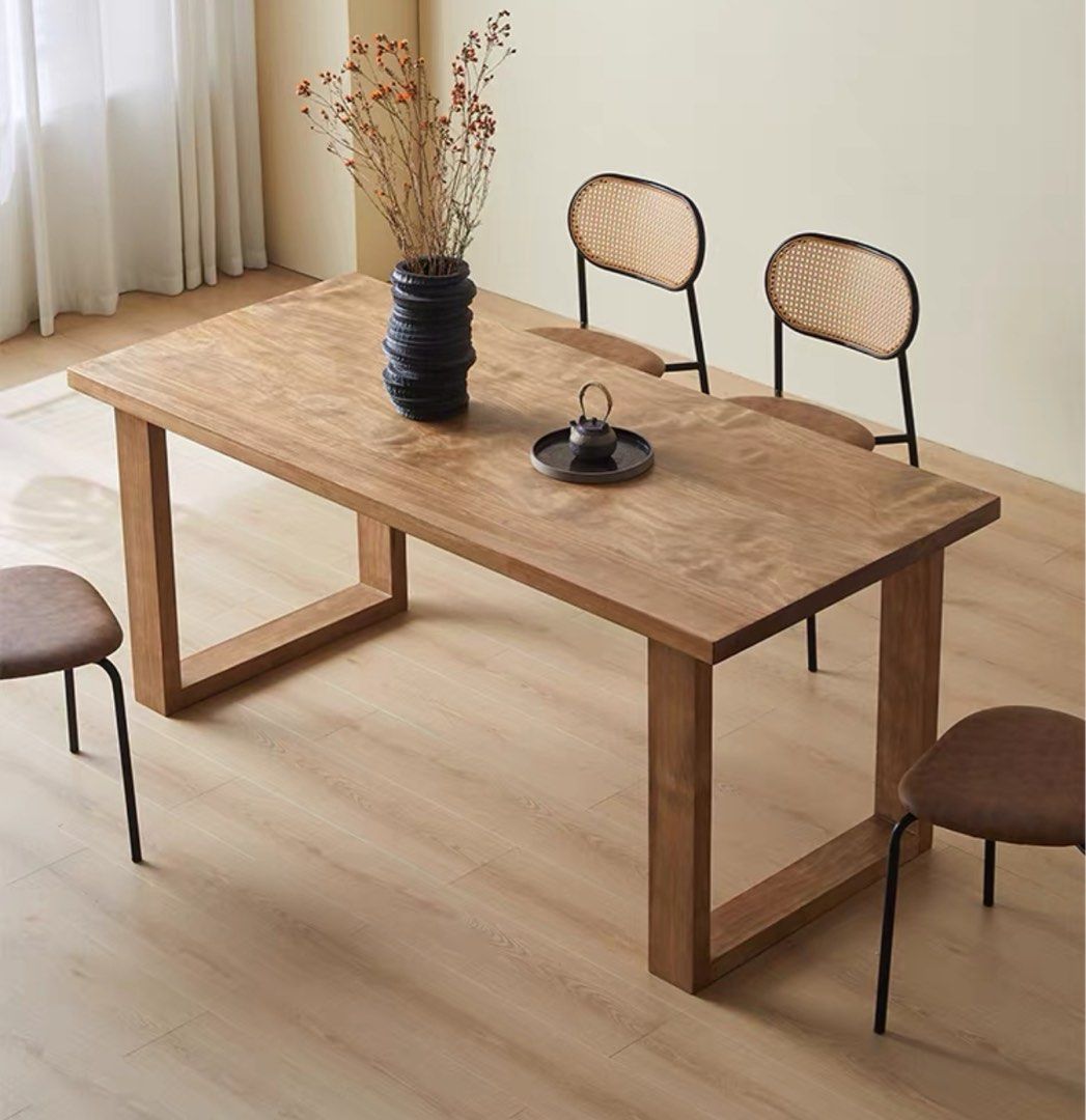 FJORD Scandinavian Solid Wood Dining Table