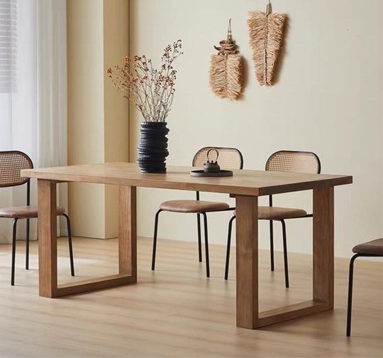 FJORD Scandinavian Solid Wood Dining Table - Cassa Haus Singapore