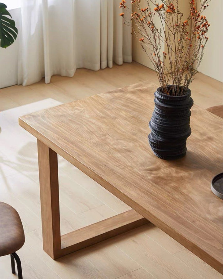 BARRERA Scandinavian Solid Wood Dining Table - Radical Homes Singapore