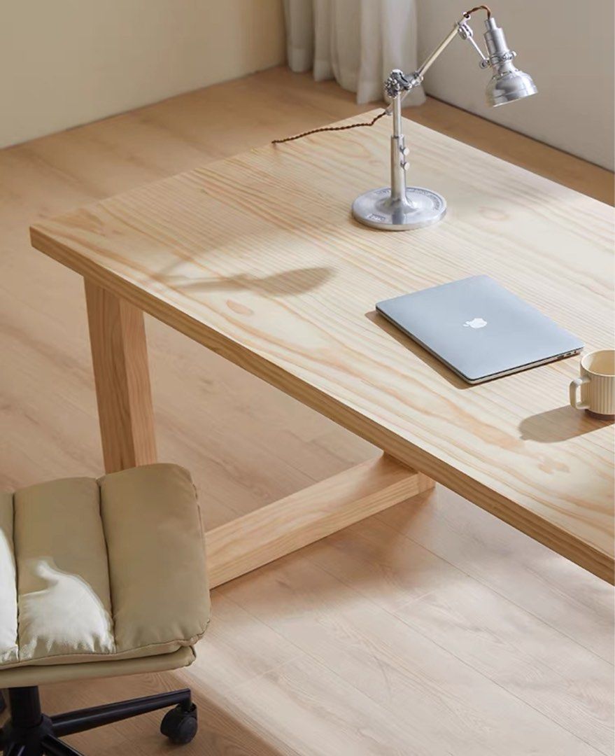 BARRERA Scandinavian Solid Wood Dining Table - Radical Homes Singapore