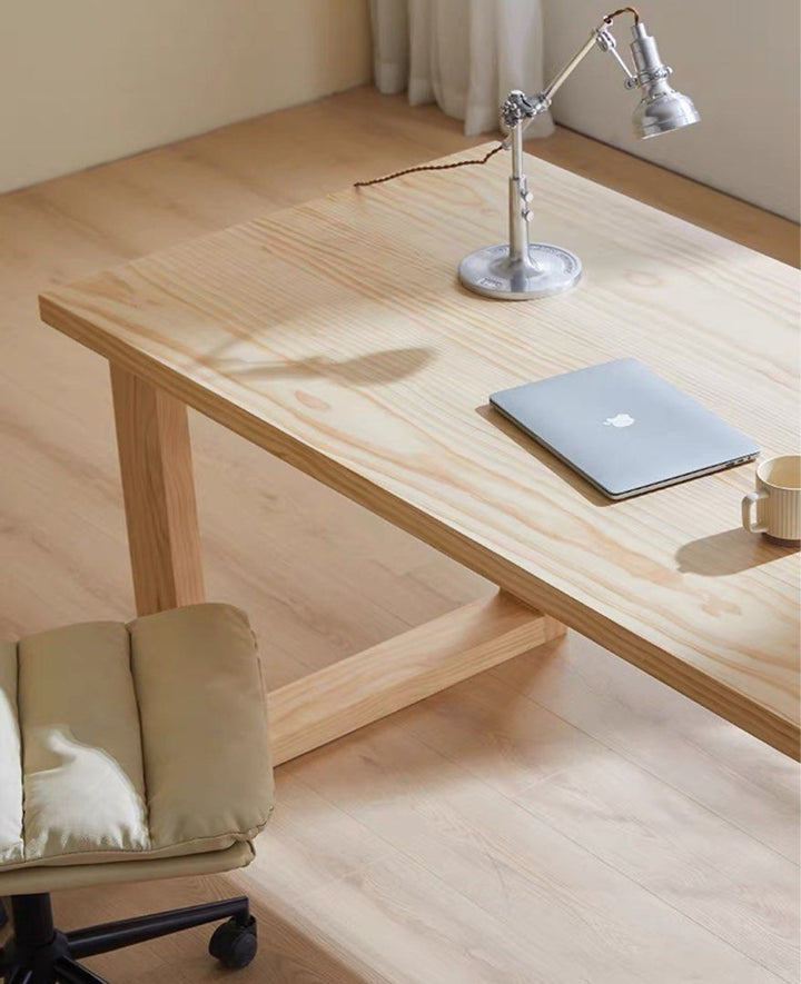 BARRERA Scandinavian Solid Wood Dining Table - Radical Homes Singapore