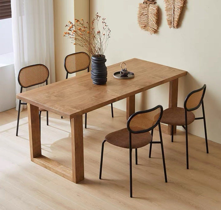 FJORD Scandinavian Solid Wood Dining Table