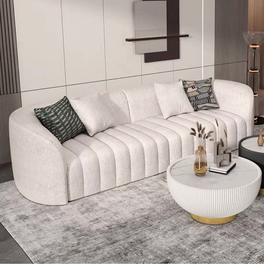BRELLIO Modern Boucle Sofa - Radical Homes Singapore