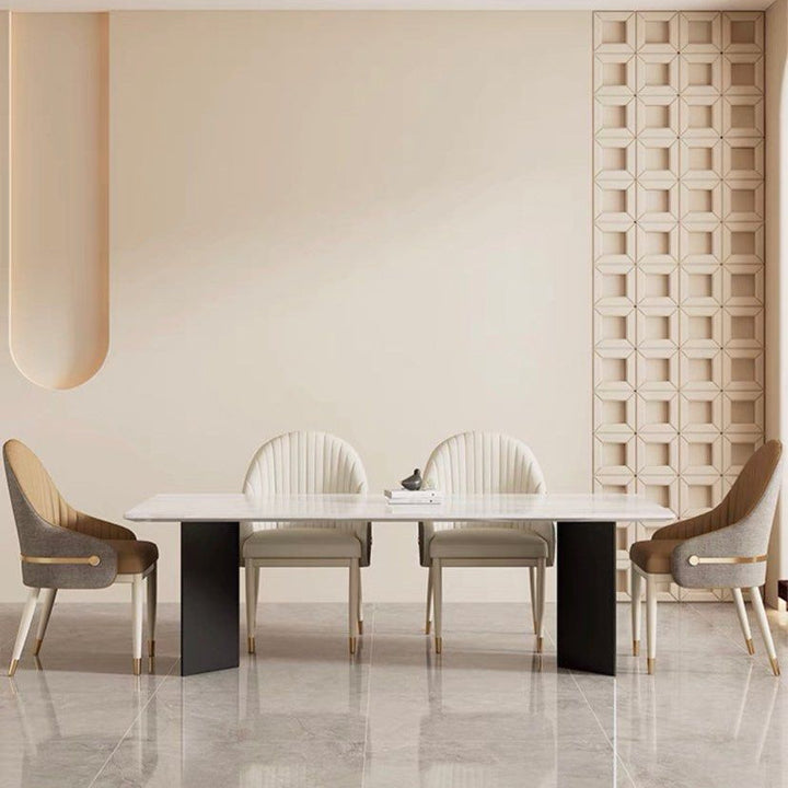 MORDO Modern Leather Dining Chair - Radical Homes Singapore