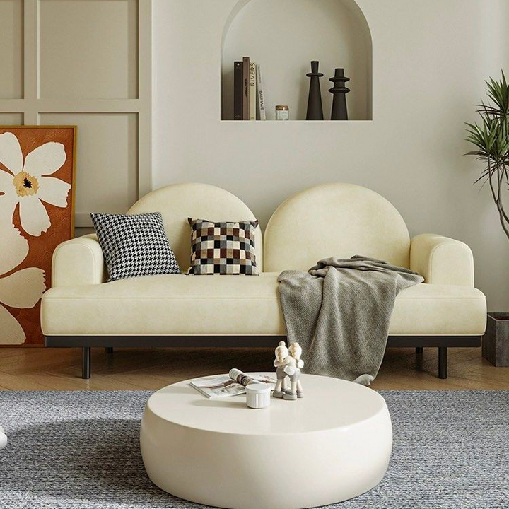 VELINDRE Modern Fabric Sofa - Radical Homes Singapore