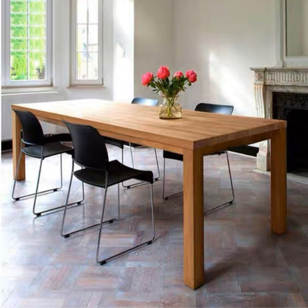 NORDENZA Scandinavian Solid Wood Dining Table - Cassa Haus Singapore