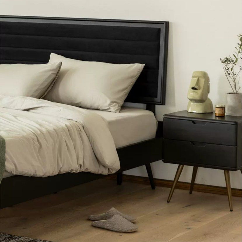 JOBEA Modern Fabric Bedframe - Radical Homes Singapore