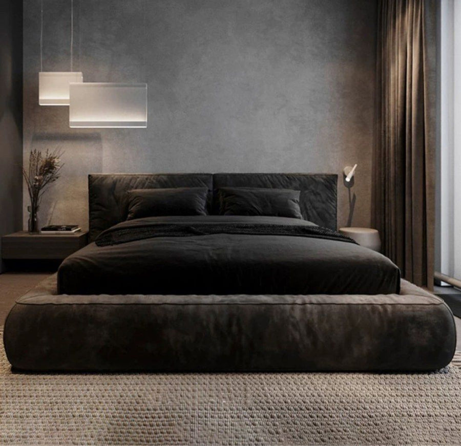 JOBI Modern Leathaire Bedframe - Radical Homes Singapore