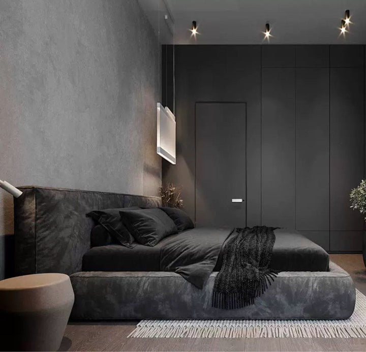 MIRELO Modern Leathaire Bedframe - Cassa Haus Singapore