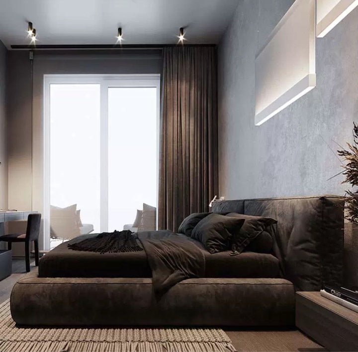 MIRELO Modern Leathaire Bedframe - Cassa Haus Singapore