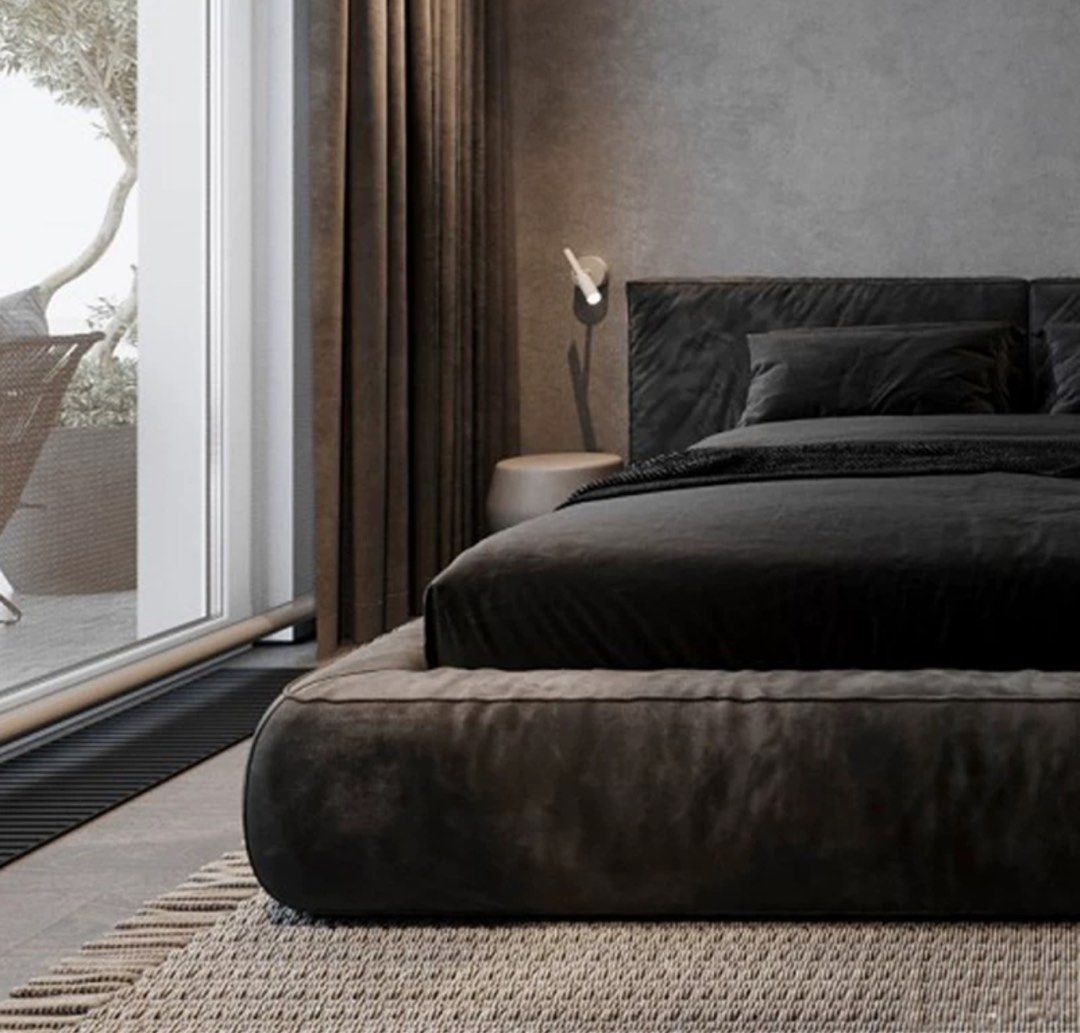 MIRELO Modern Leathaire Bedframe - Cassa Haus Singapore