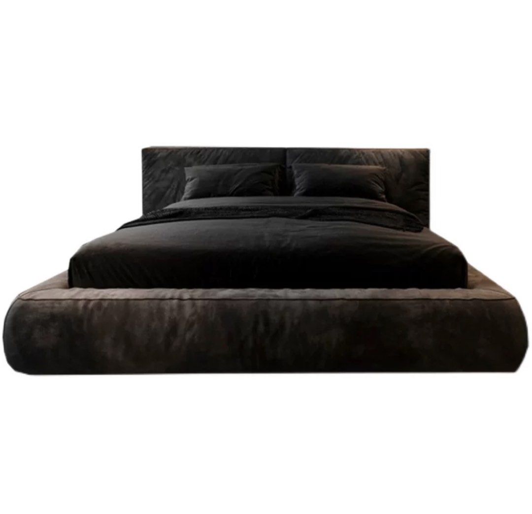 MIRELO Modern Leathaire Bedframe - Cassa Haus Singapore