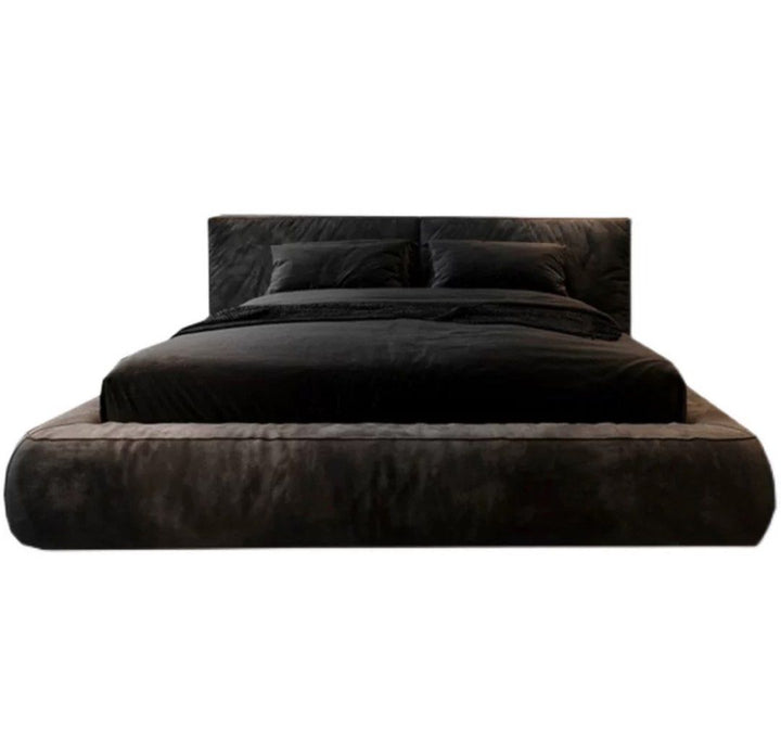 MIRELO Modern Leathaire Bedframe - Cassa Haus Singapore