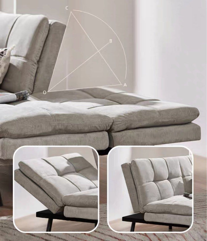 NOCTELLE Modern Velvet Sofa Bed - Cassa Haus Singapore