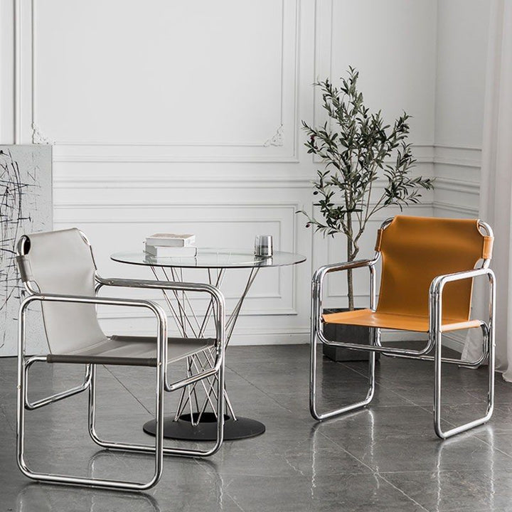 DANE Stainless Steel Armchair - Radical Homes Singapore