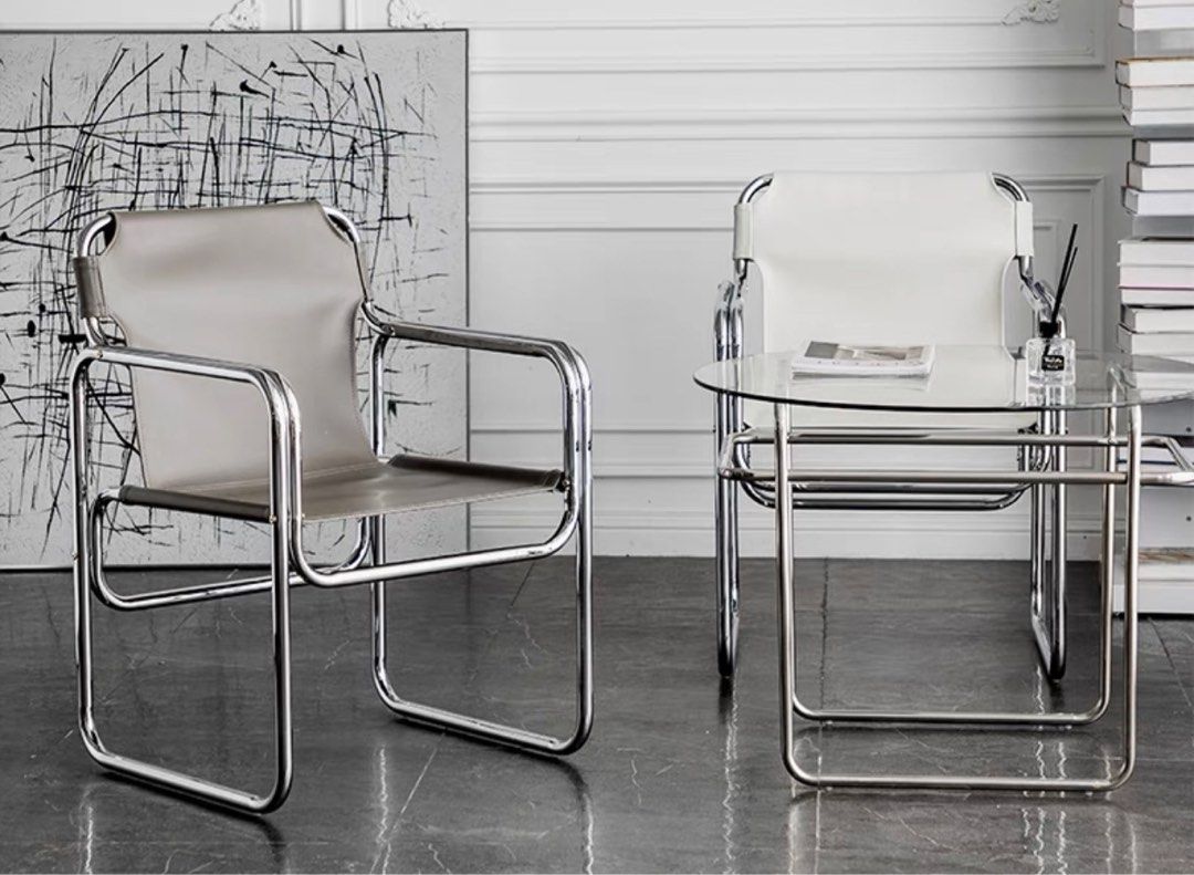 DANE Stainless Steel Armchair - Radical Homes Singapore