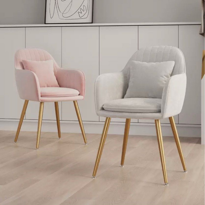 KAINE Modern Velvet Dining Chair - Radical Homes Singapore
