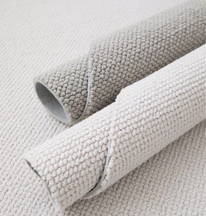 ERNIE Minimalist Round Wool Rug - Radical Homes Singapore
