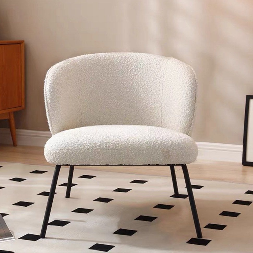 LORI Modern Boucle Leisure Chair - Radical Homes Singapore