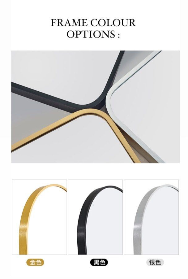 JOVIK Modern LED Standing Mirror - Radical Homes Singapore