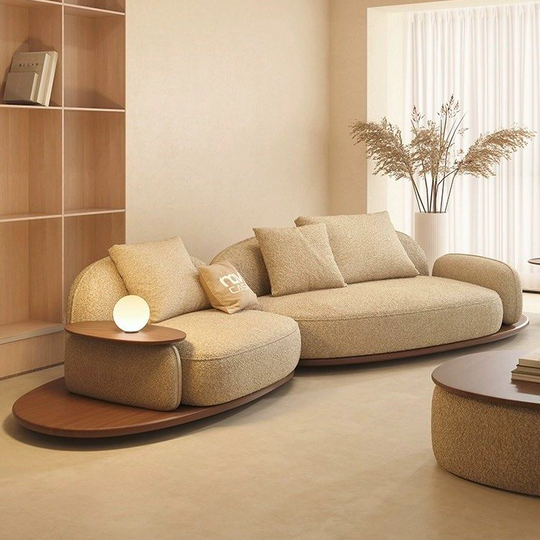 WESLEN Japandi Fabric Sofa - Cassa Haus Singapore