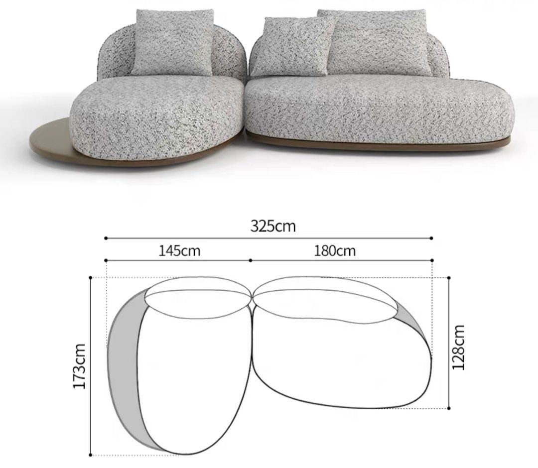 AZUMA Japandi Fabric Sofa - Radical Homes Singapore