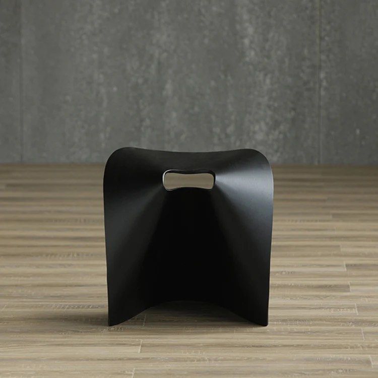 JUAN Creative Solid Wood Short Stool - Radical Homes Singapore