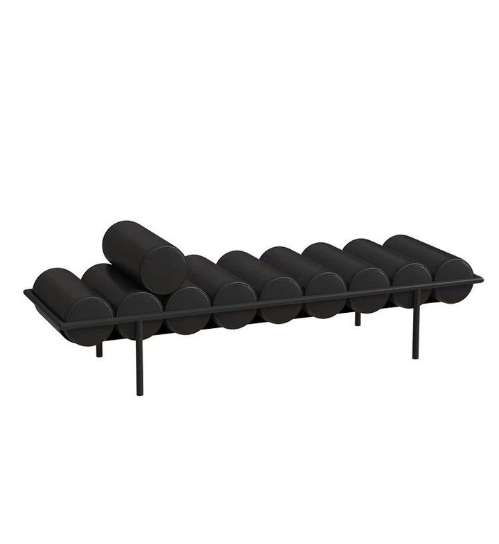 SIEKA Modern Velvet Ottoman - Radical Homes Singapore