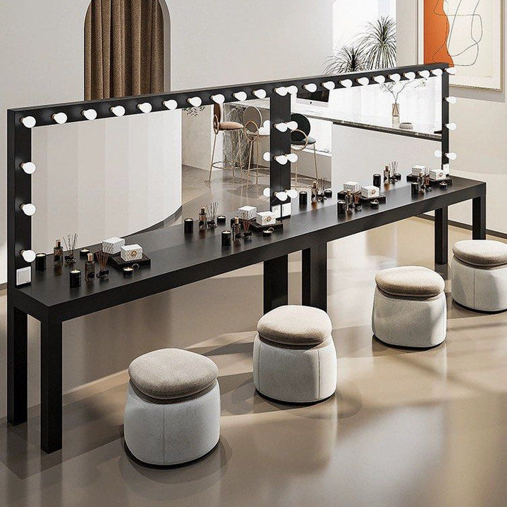 JUKI Hollywood Spotlight Vanity Table - Radical Homes Singapore