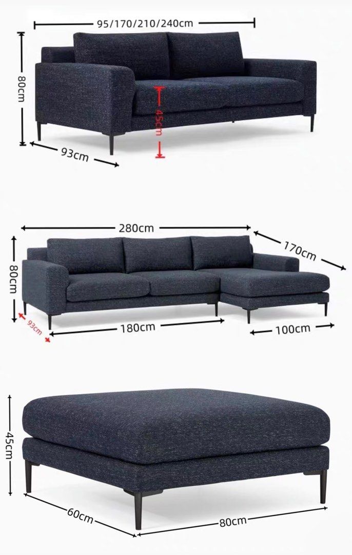 LUXDEN Modern Fabric Sofa - Cassa Haus Singapore