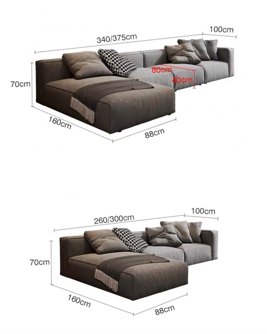 RALVANI Modern Fabric Sofa - Radical Homes Singapore