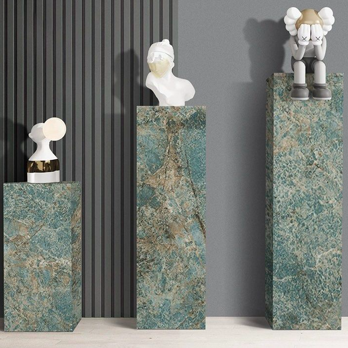 JURTON Modern Marble Pedestal - Radical Homes Singapore