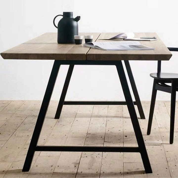 MORRISON Scandinavian Solid Wood Dining Table - Radical Homes Singapore