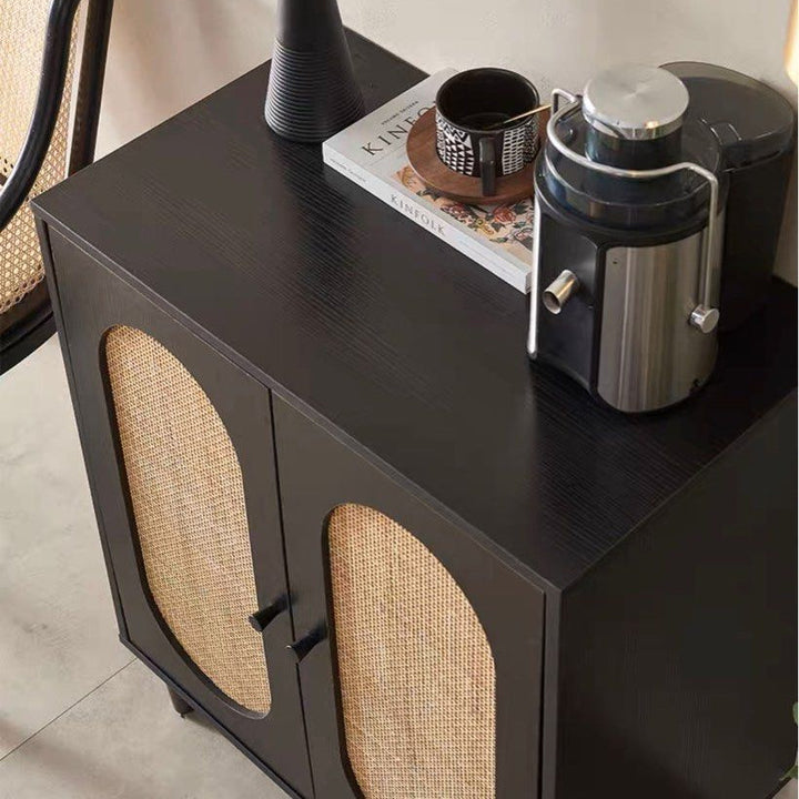 MESTRO Rustic Rattan Sideboard - Radical Homes Singapore