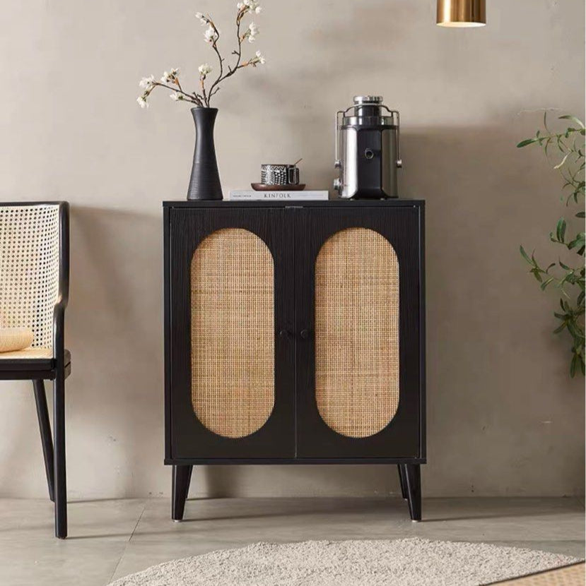 MESTRO Rustic Rattan Sideboard - Radical Homes Singapore
