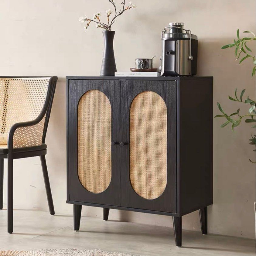 MESTRO Rustic Rattan Sideboard - Radical Homes Singapore