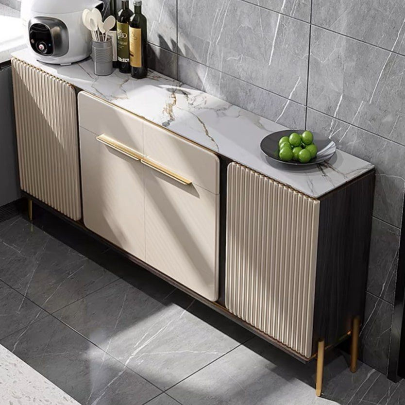 KEMP Modern Sintered Stone Slim Sideboard - Radical Homes Singapore