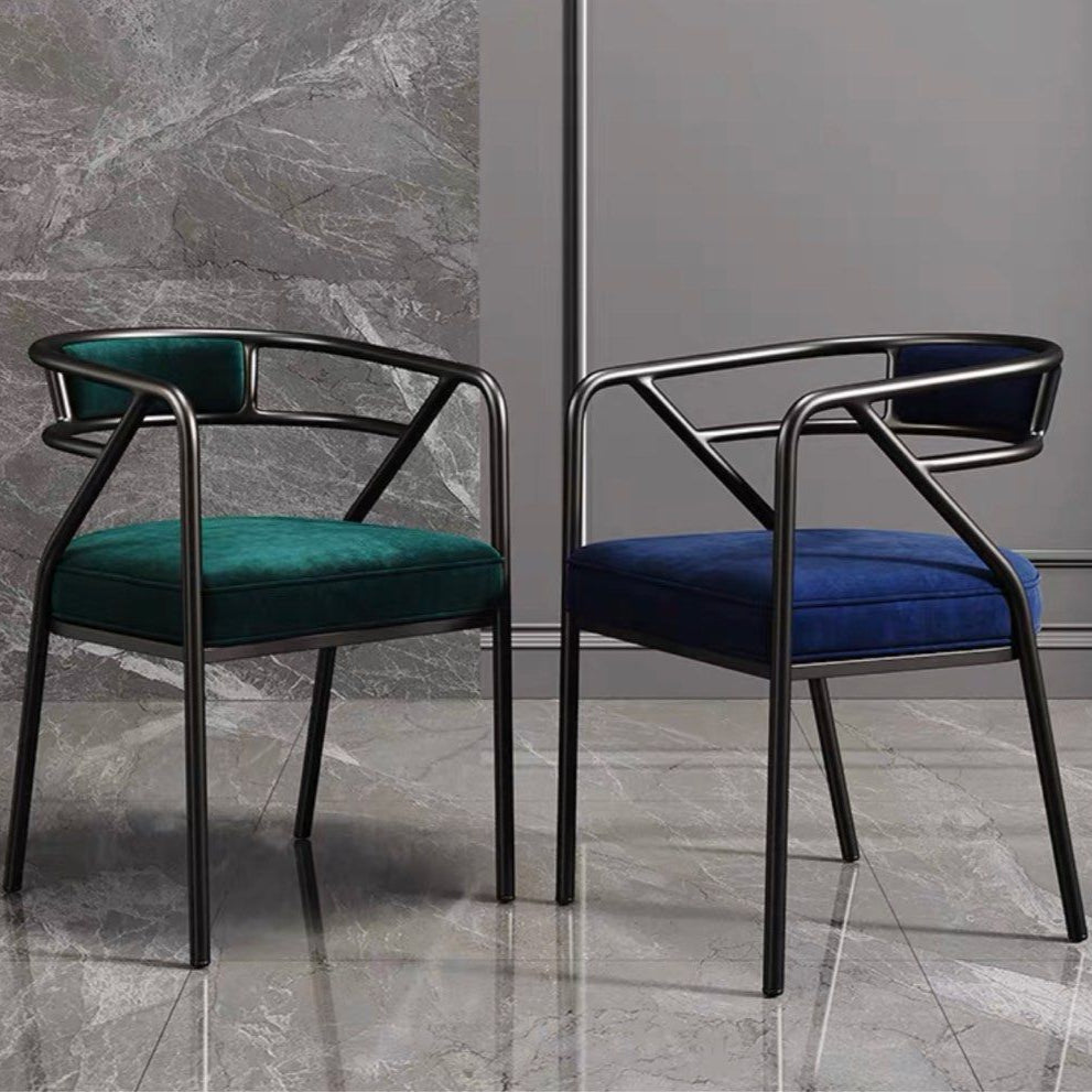 LUKIN Nordic Metal Dining Chair - Radical Homes Singapore