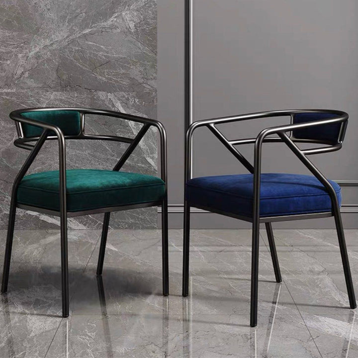 LUKIN Nordic Metal Dining Chair - Radical Homes Singapore