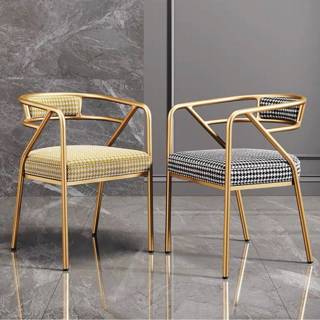 LUKIN Nordic Metal Dining Chair - Radical Homes Singapore