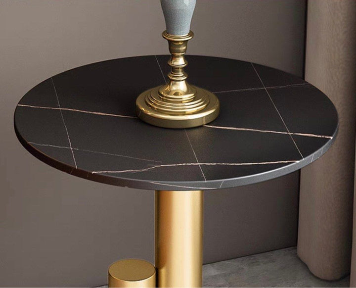 RICKON Modern Marble Side Table - Radical Homes Singapore