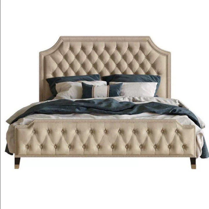 KALFRE Victorian Velvet Bedframe - Radical Homes Singapore