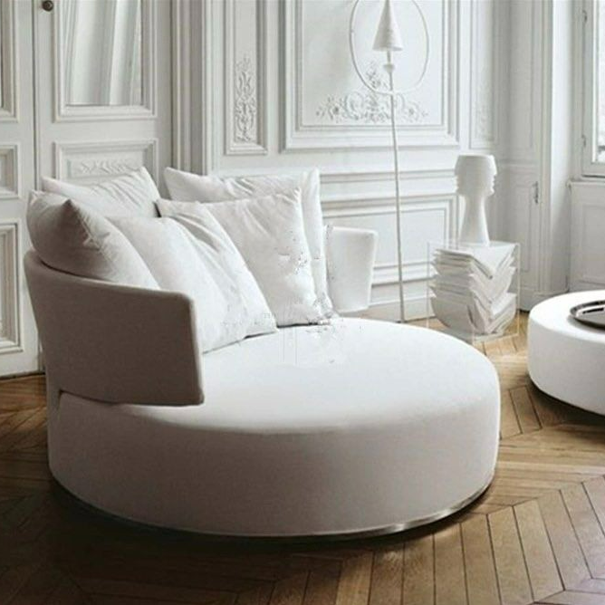 DARREN Modern Round Lounge Chair - Radical Homes Singapore