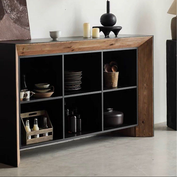 KERARO Modern Ash Wood Sideboard - Radical Homes Singapore