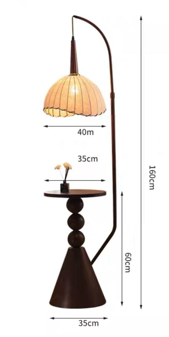 GESSERIT French Side Table Standing Lamp - Radical Homes Singapore