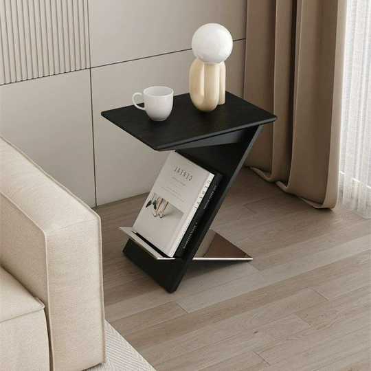 NUVEN Modern Solid Wood Side Table - Cassa Haus Singapore
